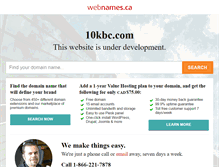 Tablet Screenshot of 10kbc.com